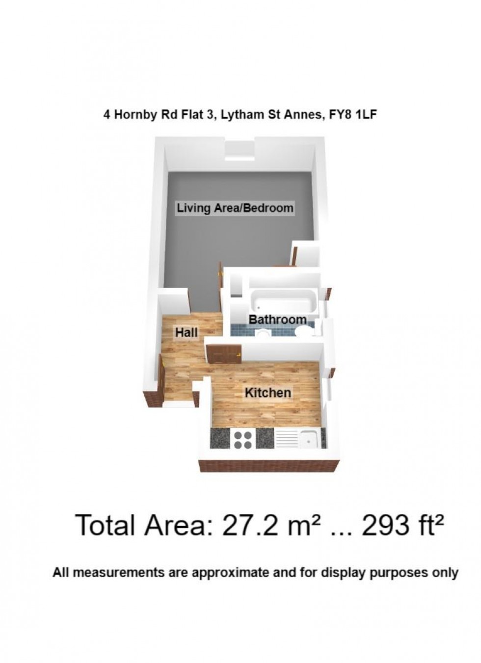 Floorplan for Hornby Road, Lytham St. Annes