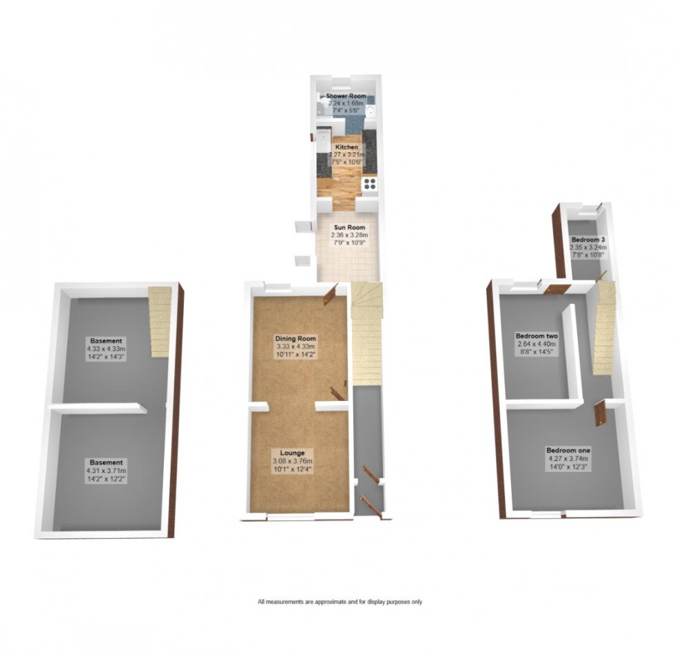 Floorplan for Kemp Street, Fleetwood